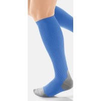 BAS DE COMPRESSION SPORT 21-30mmHg- BLEU CIEL